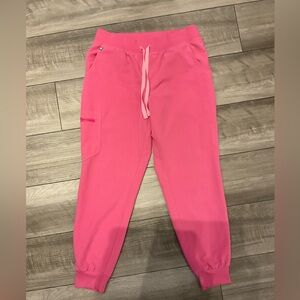 Figs Pink Jogger Scrub Pants